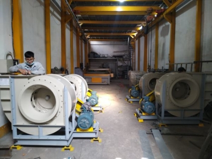   Quạt Hút Mùi Hóa Chất