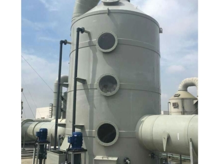   Tháp Hấp Thụ Khí Thải Tháp Bằng nhựa chịu ăn mòn