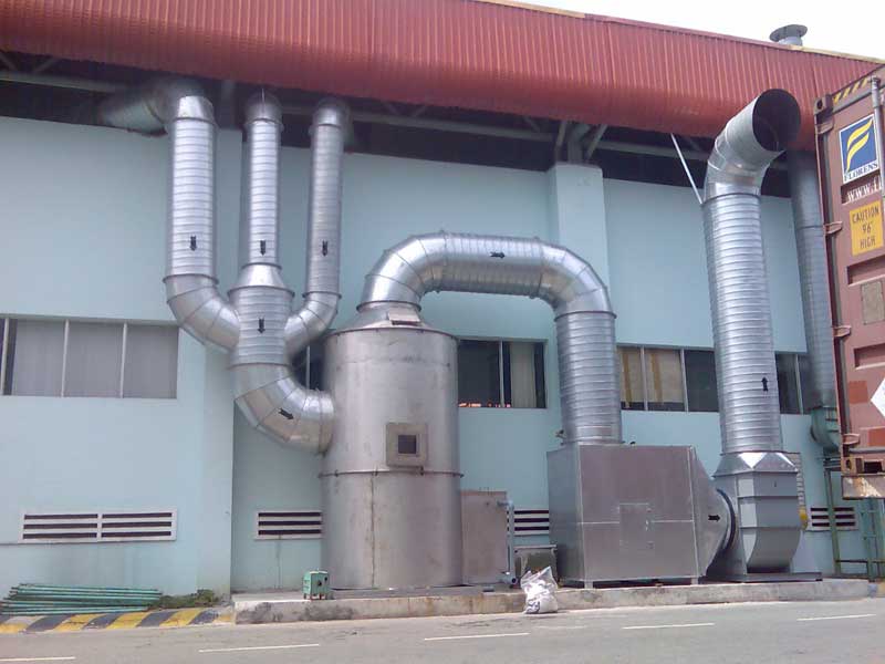 Đơn vị lắp đặt hệ thống xử lý mùi Acid uy tín