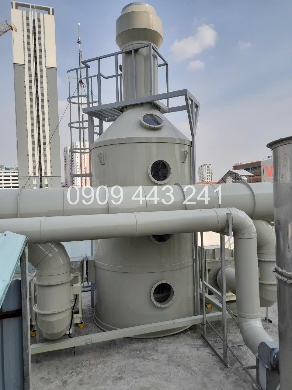 Dịch vụ xử lý khí thải mùi sơn chuyên nghiệp