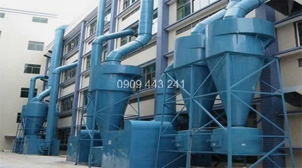 cyclon lắng bụi bằng nhựa