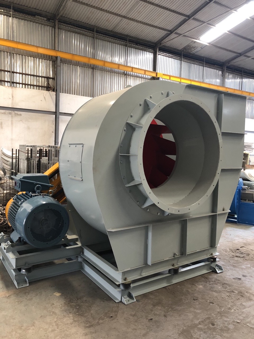 ứng dụng chi tiết của quạt ly tâm bằng nhựa PP